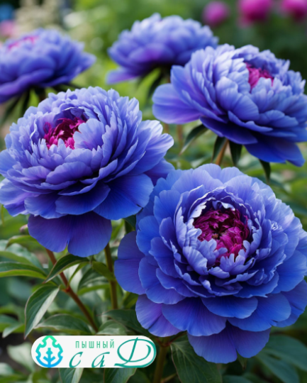 Пион Голубой Лотос